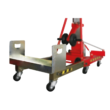 ME-R-RSCP - Plateau pour 5 contrepoids ME-R - Dimensions intérieures  620 x 270 mm